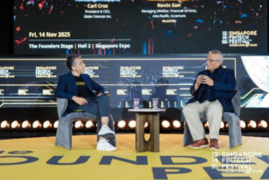 Globe CEO Champions Co-Creation and Purpose-Driven Partnerships at Singapore FinTech Festival